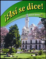Asi se dice - Book 3, front cover