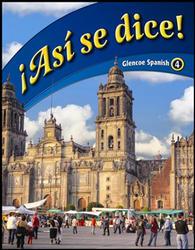 Asi se dice - Book 4, front cover