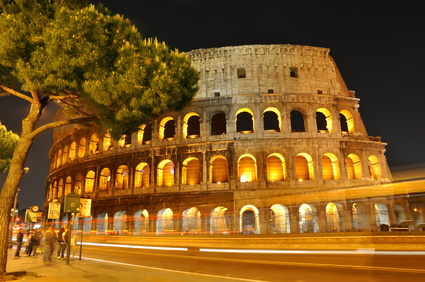 Rome, Italy, Coliseum - Todos los caminos conducen a Roma