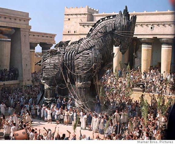 Trojan horse - Ardió Troya